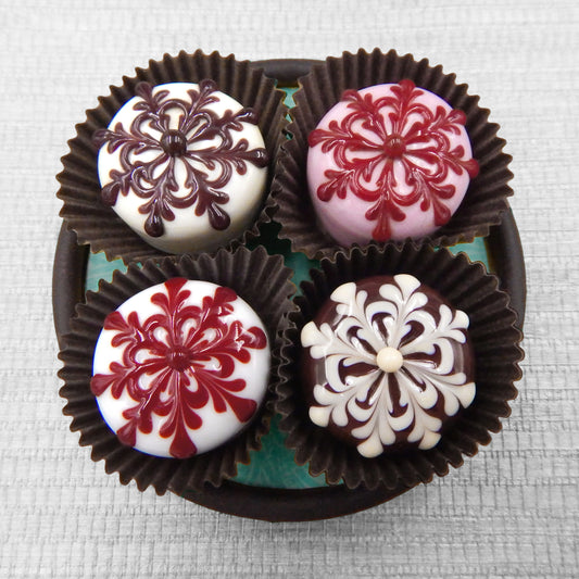 Art Glass Treats with Embellished Design #1 (18-131+)