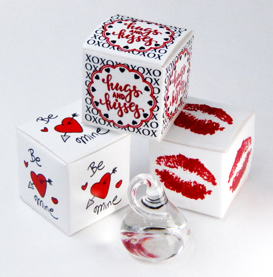 Gift Boxed Clear Glass Chocolate Drop (KBx+)