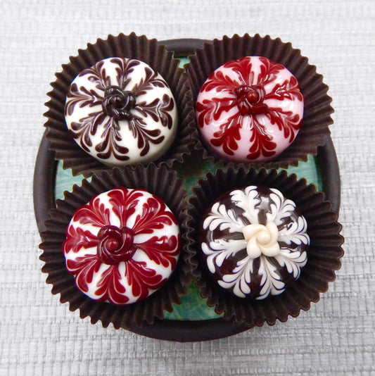 Art Glass Treats with Embellished Design #3 (18-133+)
