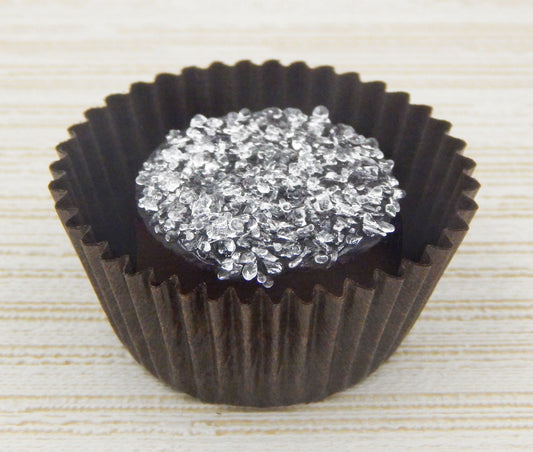 Glass Chocolate topped with Sugar Crystals (12-101C)