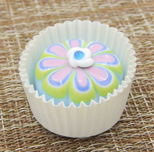 Berry Blue, Pistachio & Strawberry Handmade Cosmos Treat (15-041BS)