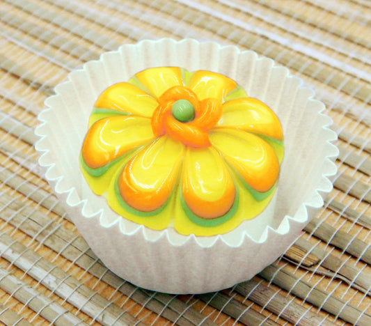 White Chocolate, Lemon & Mango Handmade Cosmos Treat (15-041WL)
