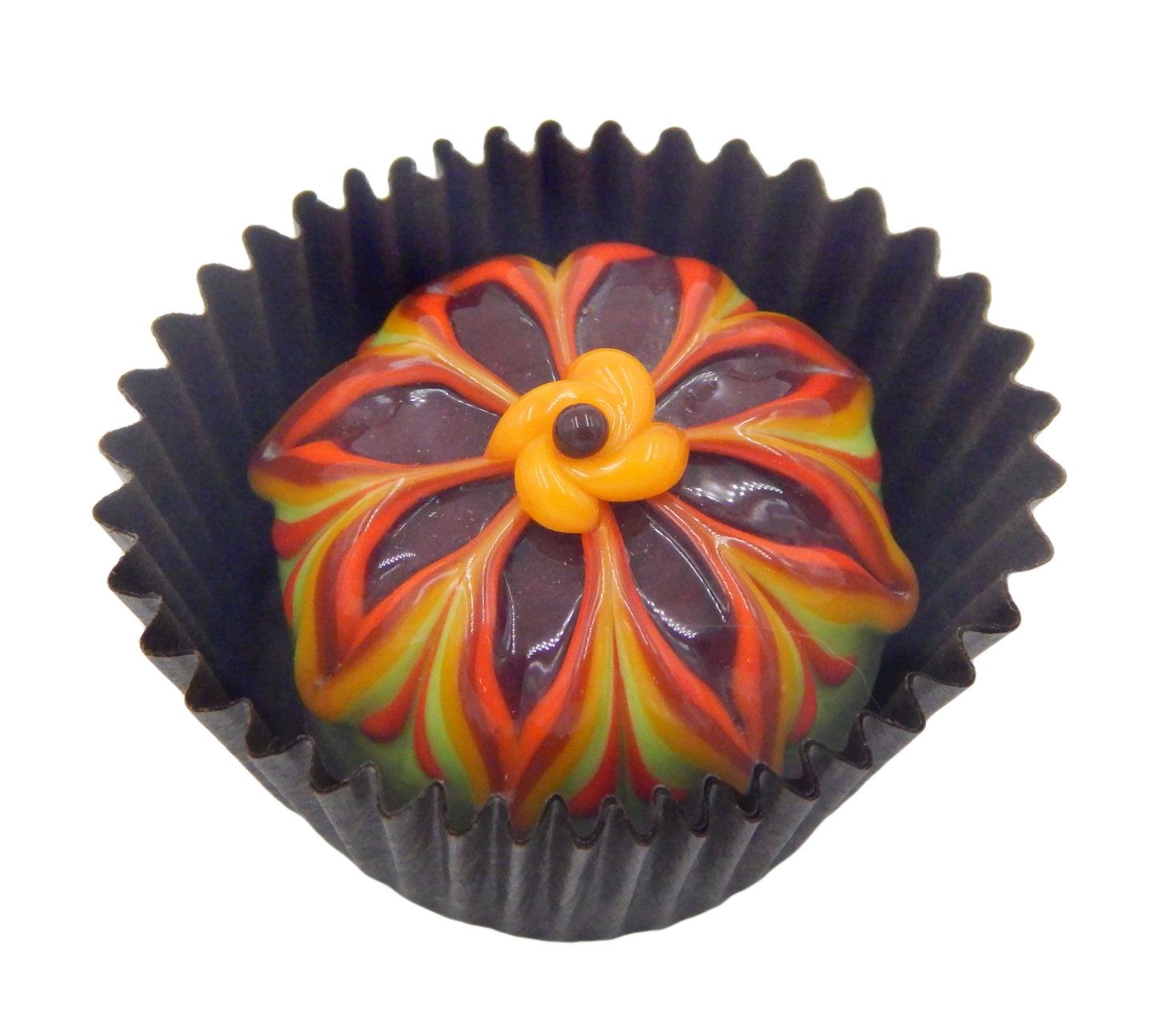 Pistachio, Orange & Chocolate Handmade Aster Treat (15-051PC)