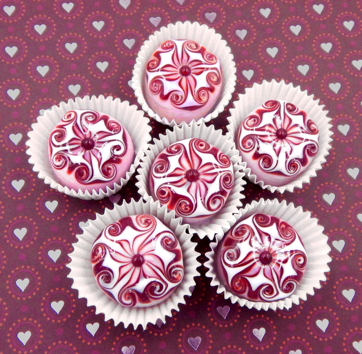 Strawberry, Cherry & White Chocolate Anemone (18-018SHW)