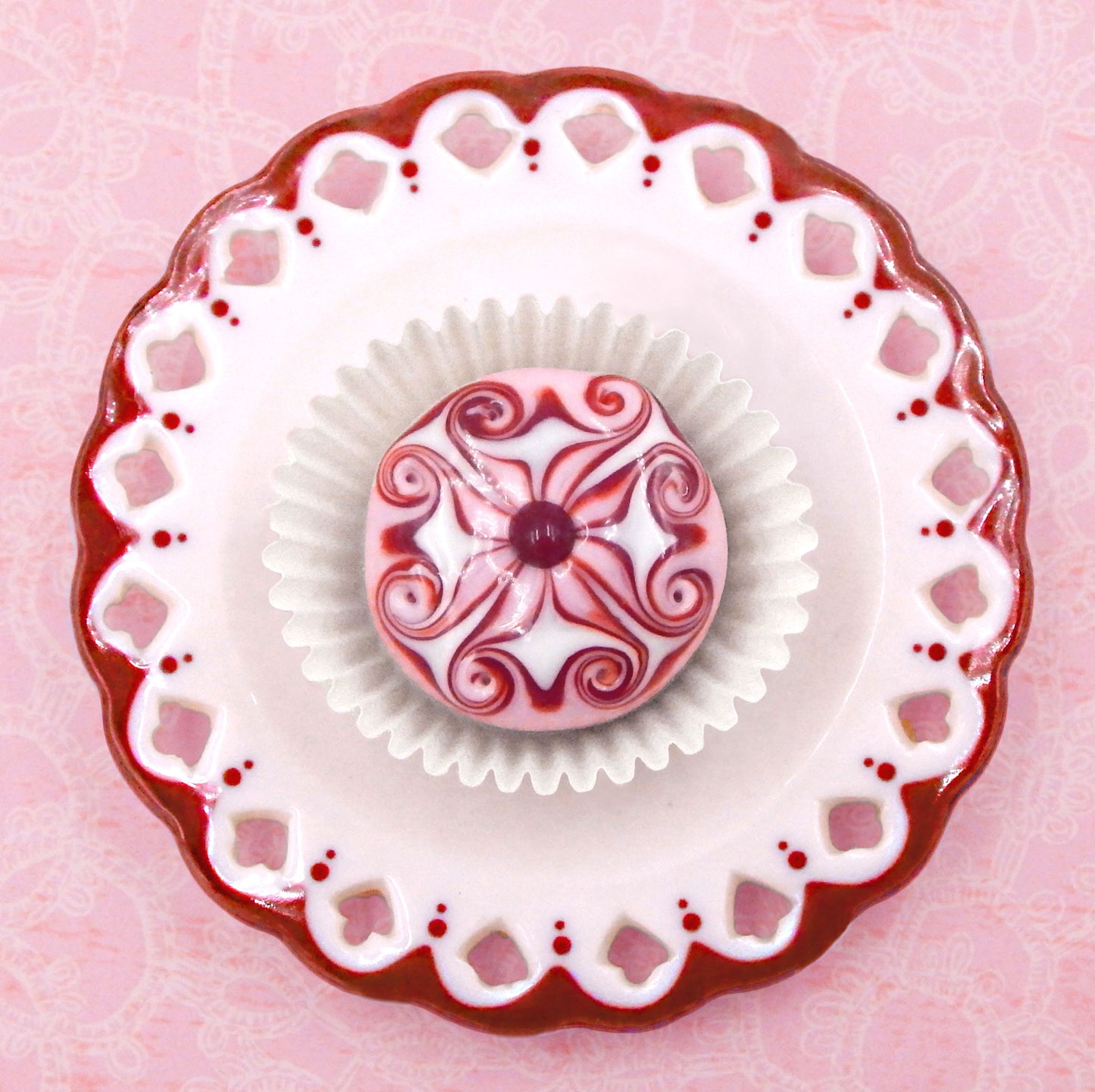 Strawberry, Cherry & White Chocolate Anemone (18-018SHW)