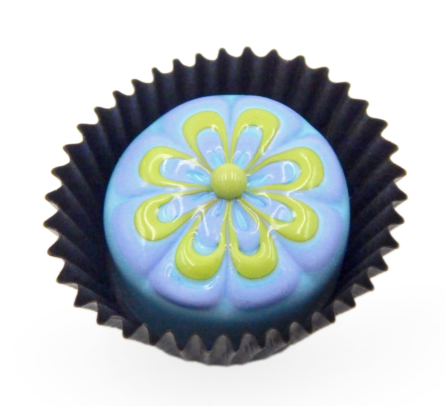Pastel Blue Flower Treat (18-022BUP)
