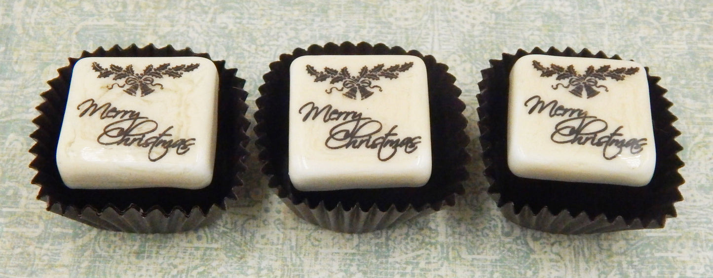 Art Glass Christmas Chocolate (20-600+)