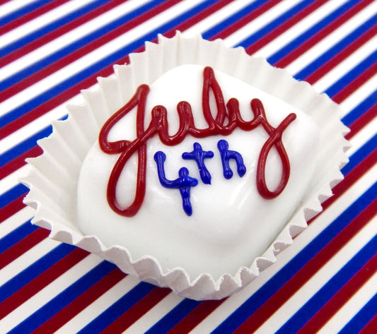 White Chocolate 'July 4th' Treat (26-111W)