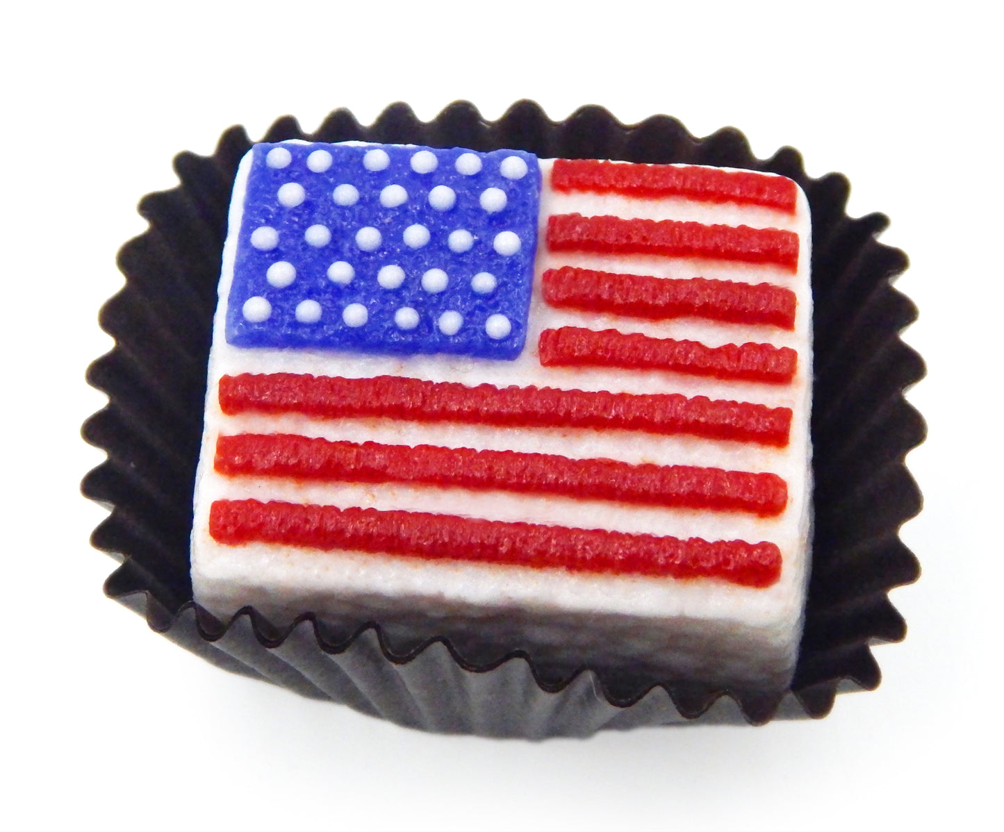 White Chocolate Patriotic American Flag Treat (26-121W)