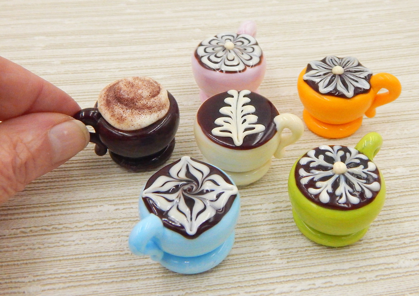 Caffe Latte Cups - Assorted Colors (19-220+)