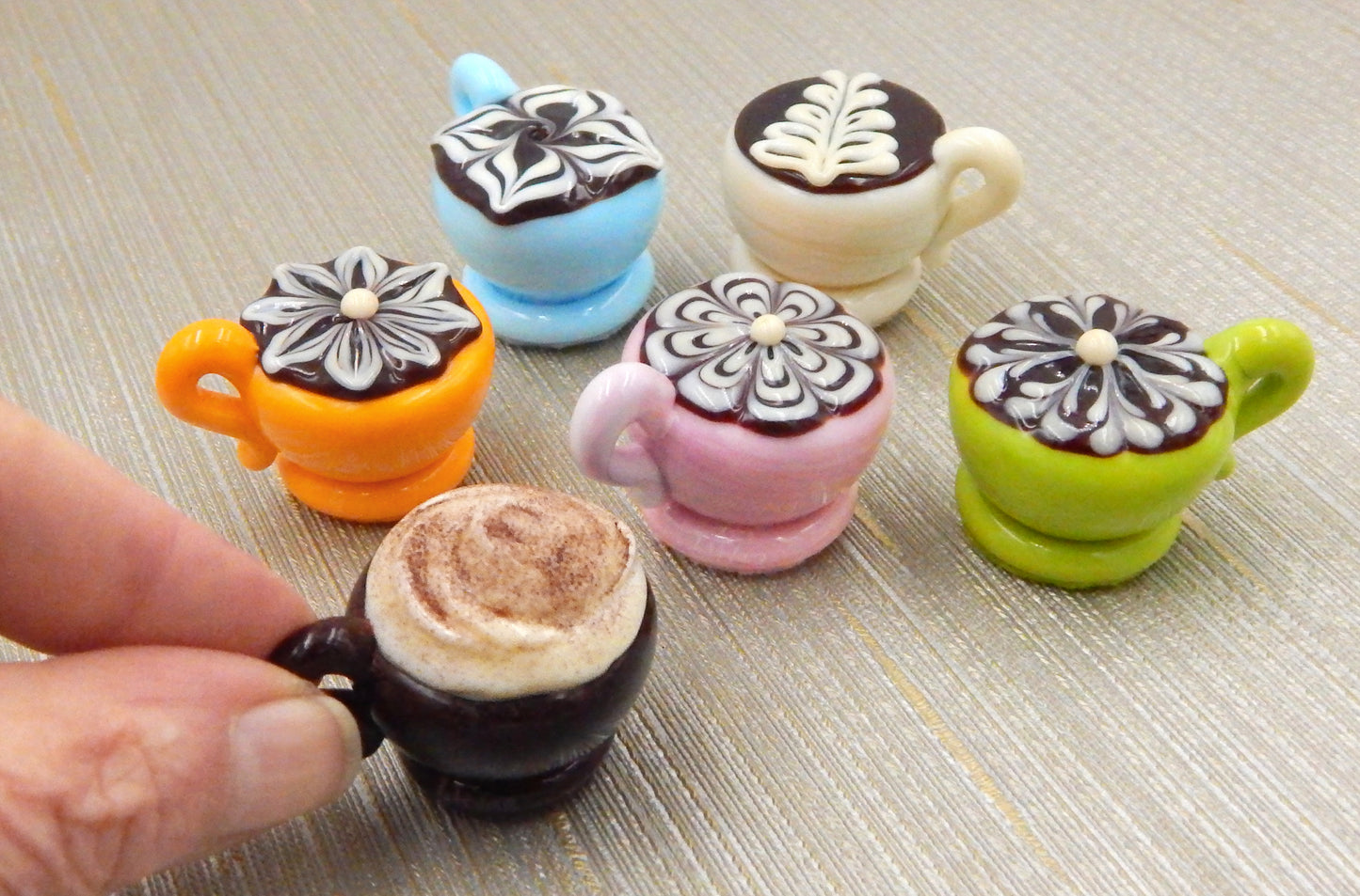 Caffe Latte Cups - Assorted Colors (19-220+)