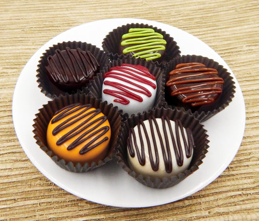 Chocolate Treat with Drizzle of Creamy Caramel (16-051+)