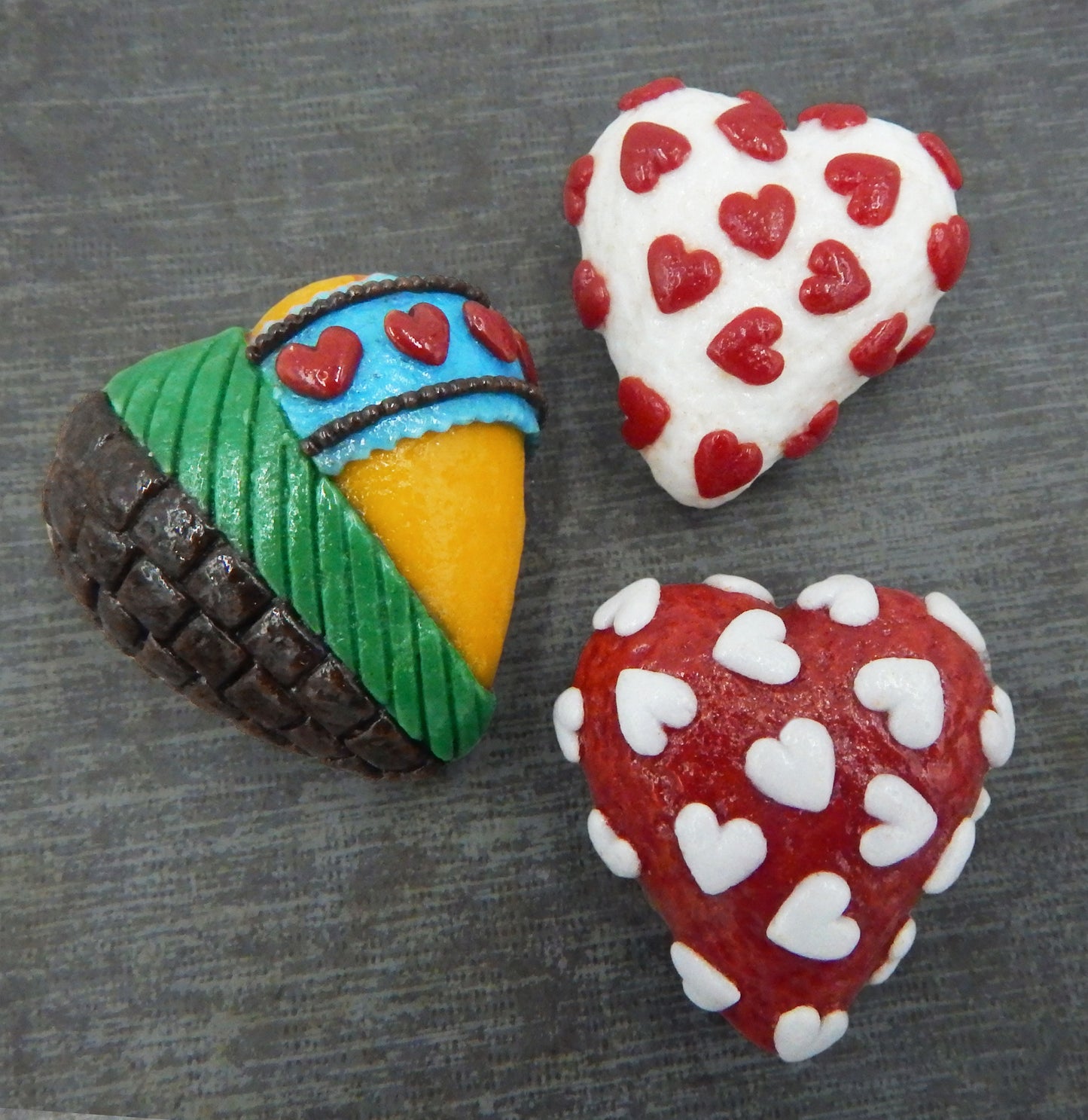 Glass Petit Four Heart (HRT11-OO3)