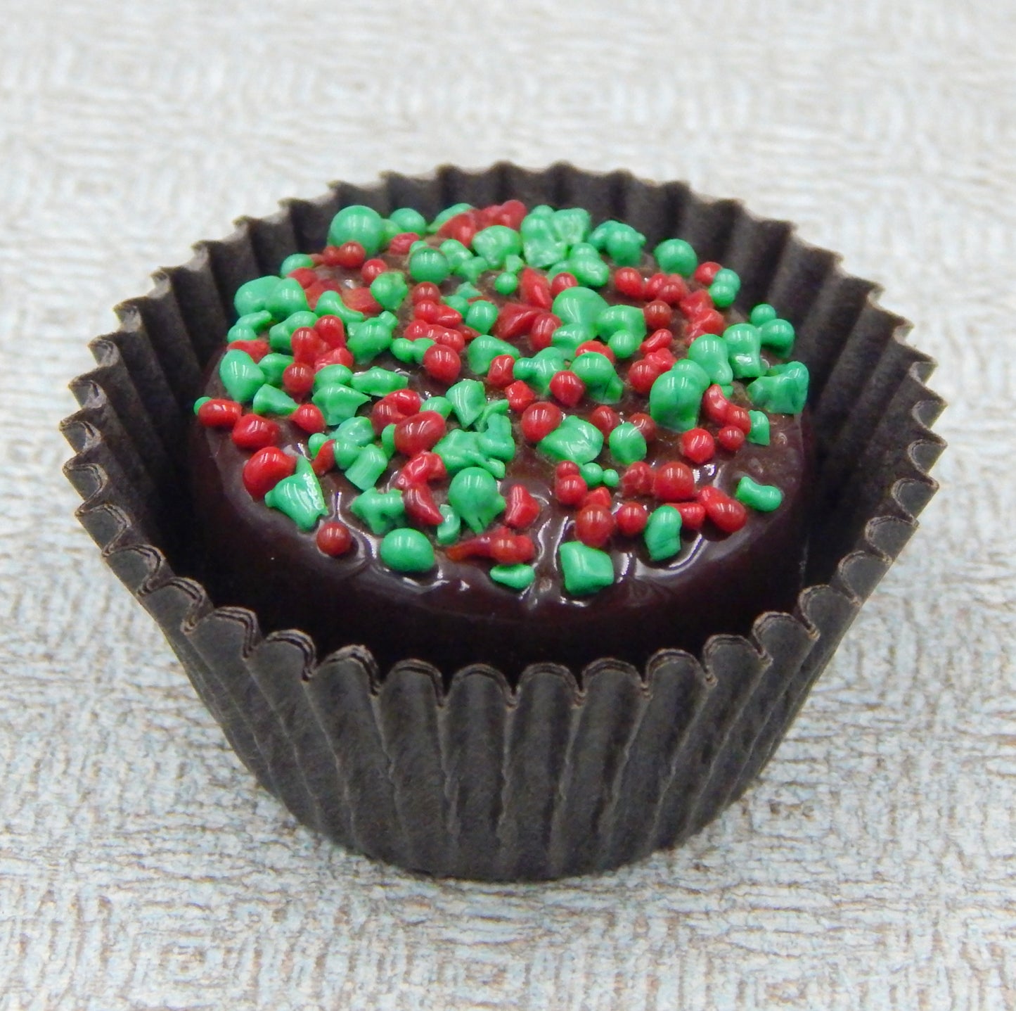 Christmas Chocolate with Red & Green Sprinkles (12-121Xmas+)