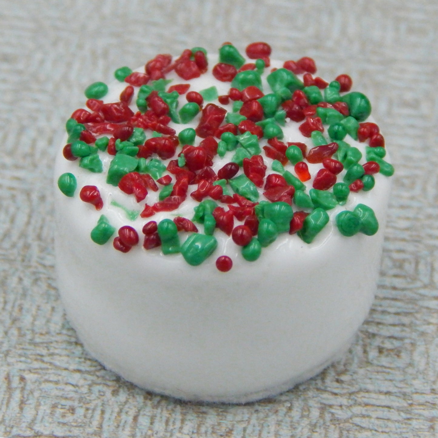 Christmas Chocolate with Red & Green Sprinkles (12-121Xmas+)