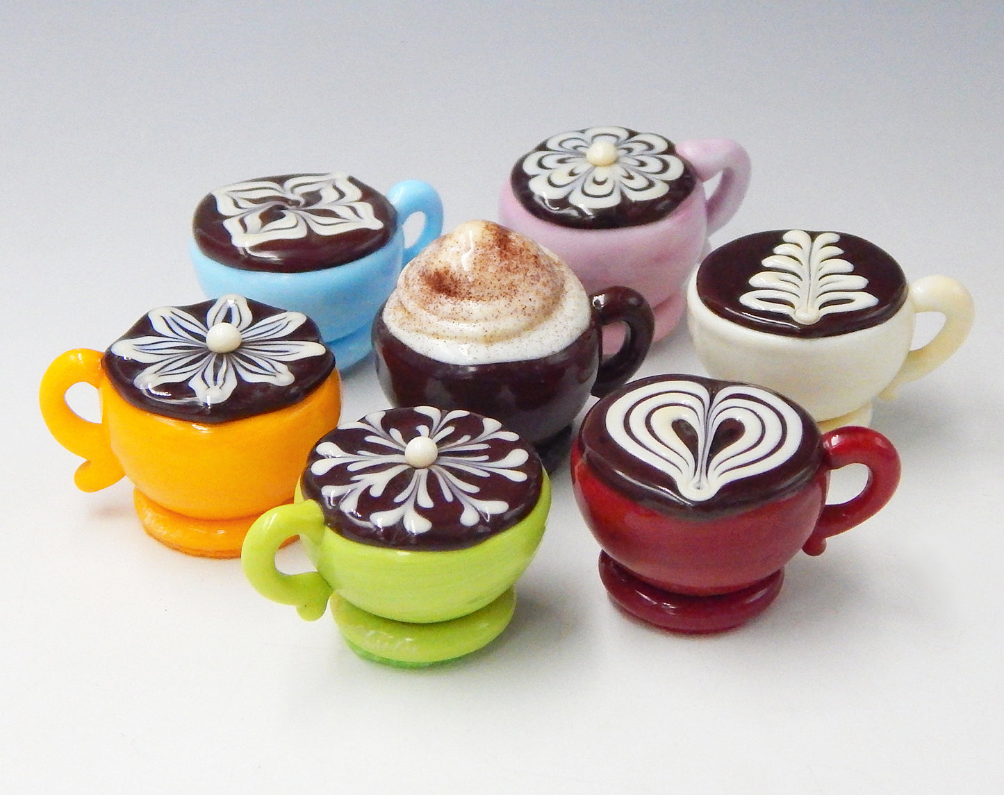 Caffe Latte Cups - Assorted Colors (19-220+)