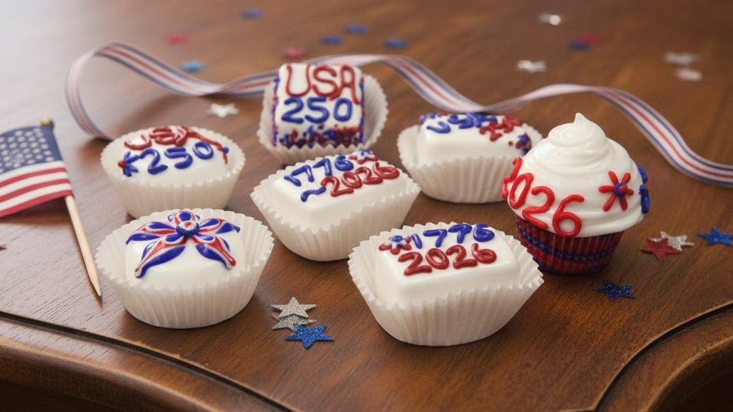 Semiquincentennial Commemorative Patriotic Chocolates