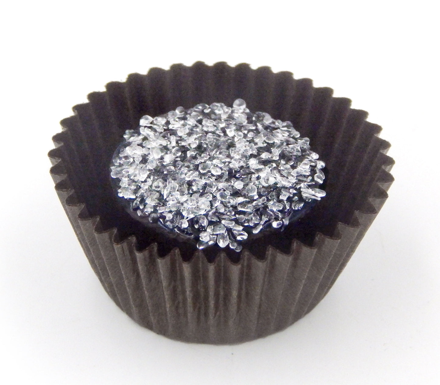 Glass Chocolate topped with Sugar Crystals (12-101C)
