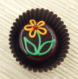 Line Flower Chocolate Treat (15-011+)