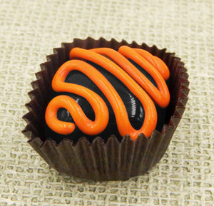 Licorice Chocolate with Ribbon of Orange (16-012KO)