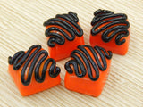 Orange Chocolate with Ribbon of Licorice (16-012OK)
