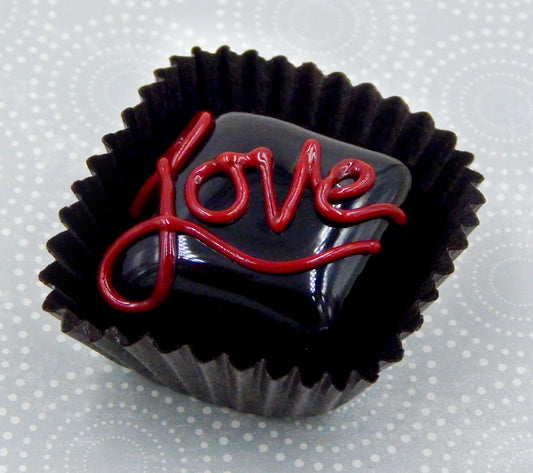 Chocolate & Cherry Red "Love" Treat (17-012CH)