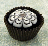 Chocolate Treat with Vanilla Design (18-021CV)