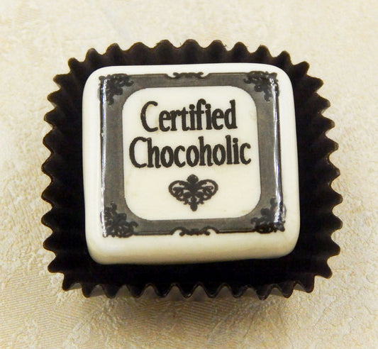 "Certified Chocoholic" Chocolate (20-191CV)