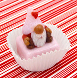 Valentine Gnome with Pink Hat Petit Four (22-302S)
