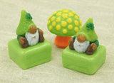 St. Patrick's Gnome with Green Hat Petit Four (22-303P)