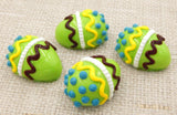 Decorated Easter Egg with Lines & Dots (24-089+)