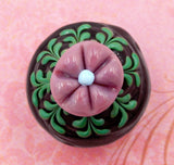 Fern Flower Cupcake Truffle (27-212CC)
