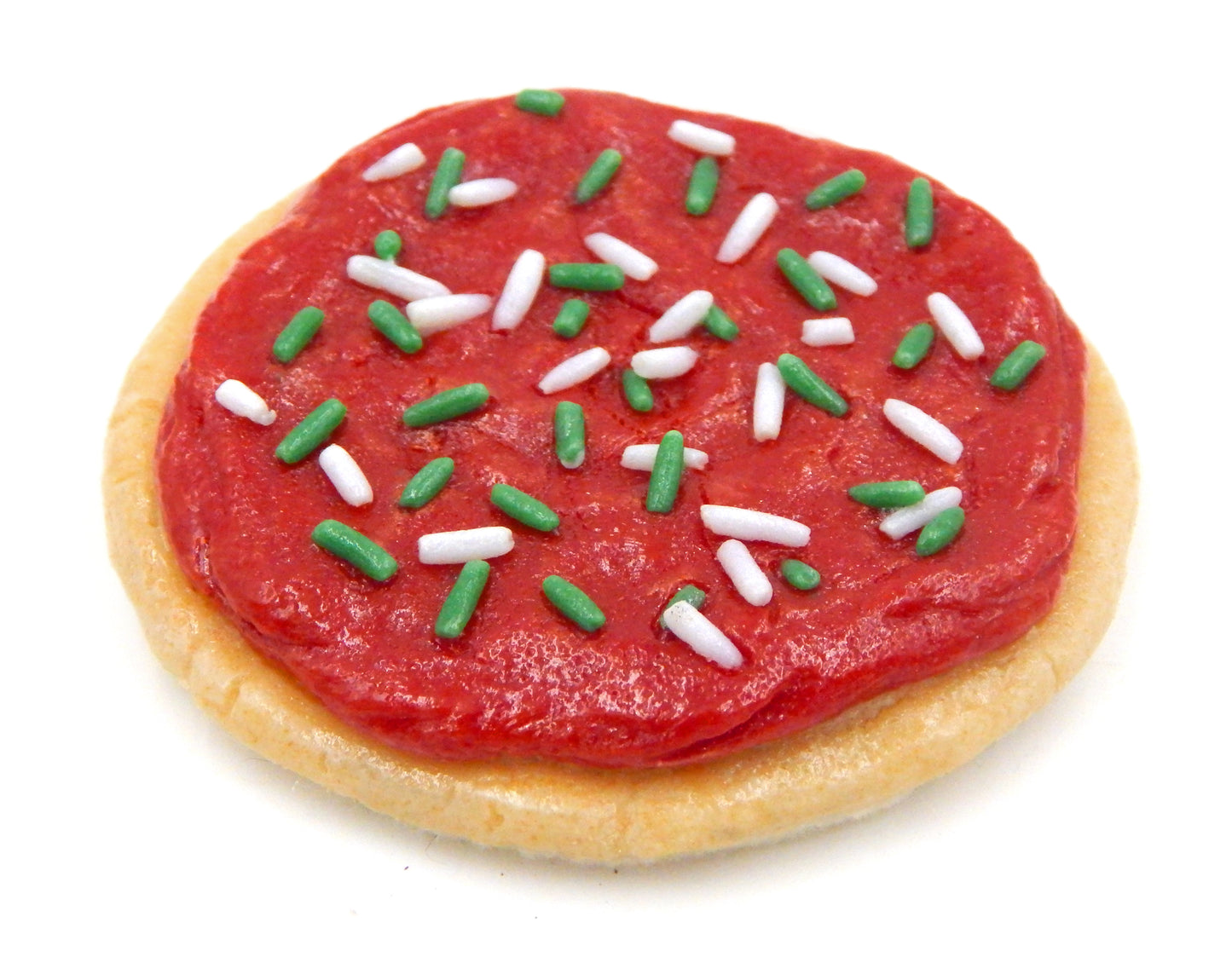 Christmas Glass Red Sugar Cookie with Sprinkles (76-213HNW)