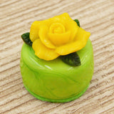 Yellow Rose on Pistachio (81-103P)