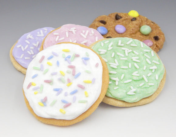 Art Glass Spring Sugar Cookie with Sprinkles or Candies (76-233+)