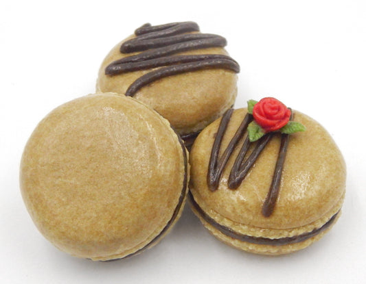 Mocha Espresso Macaron (MAC11-080+)