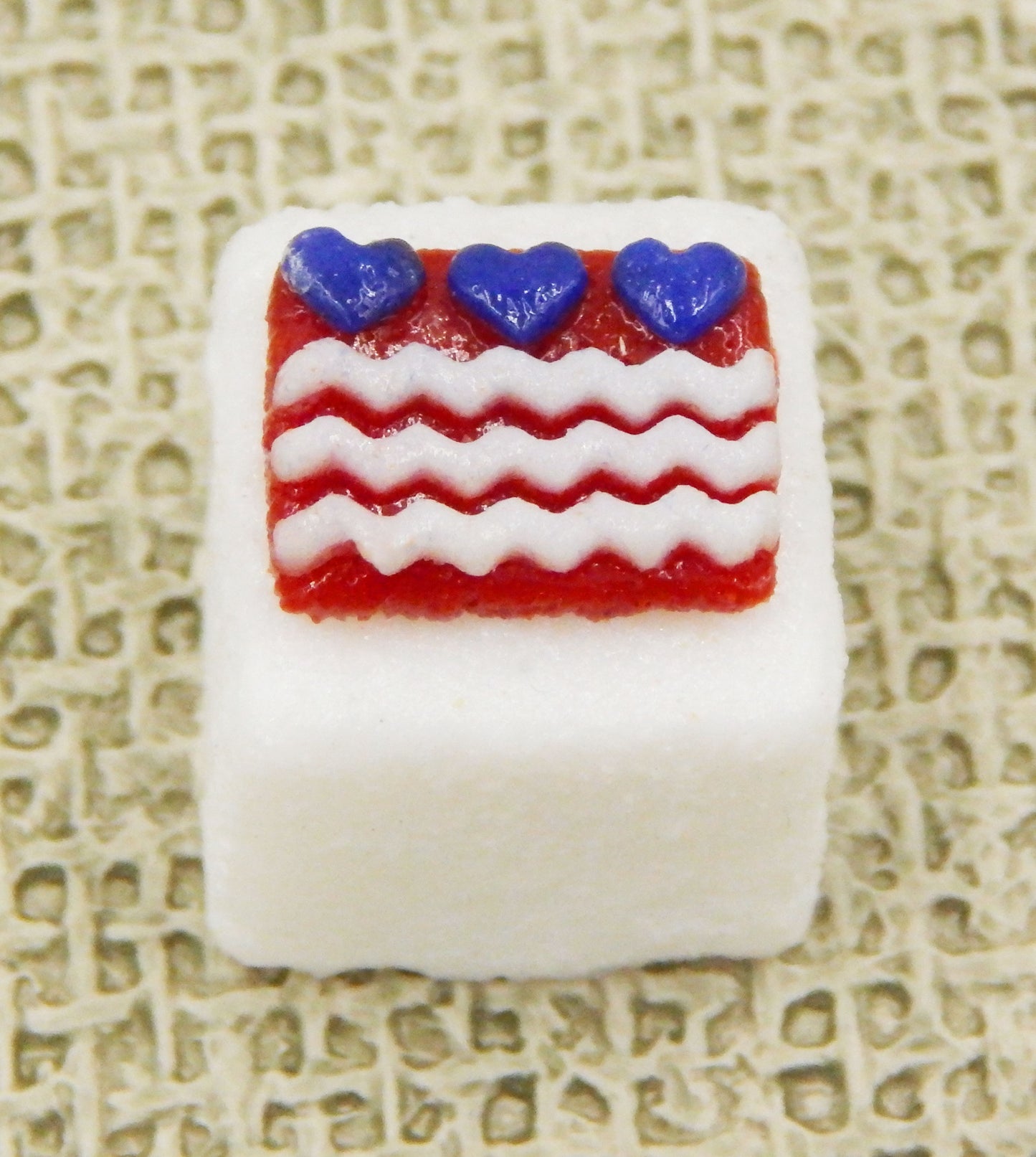Patriotic Glass Sugar Cubes - Assorted Colors (SC14-300+)