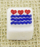 Patriotic Glass Sugar Cubes - Assorted Colors (SC14-300+)